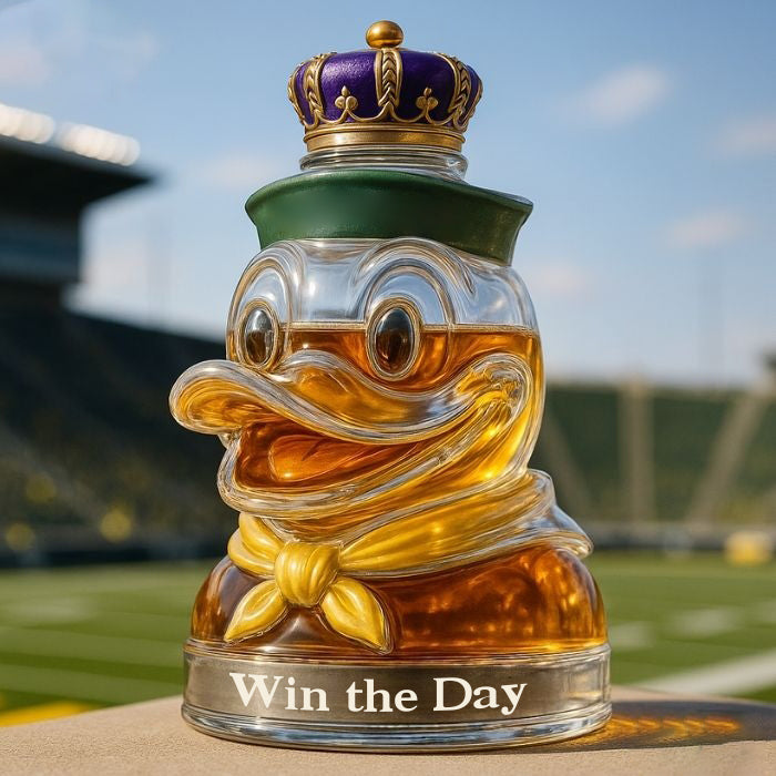 🦆🥃The Oregon Duck Whiskey Bottle
