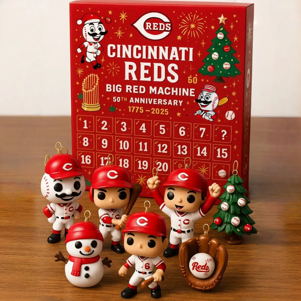 Cincinnati Reds Big Red Machine 50th Anniversary 2025 Advent Calendar ...