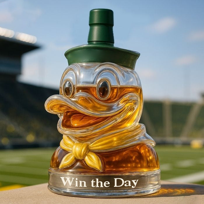 🦆🥃The Oregon Duck Whiskey Bottle