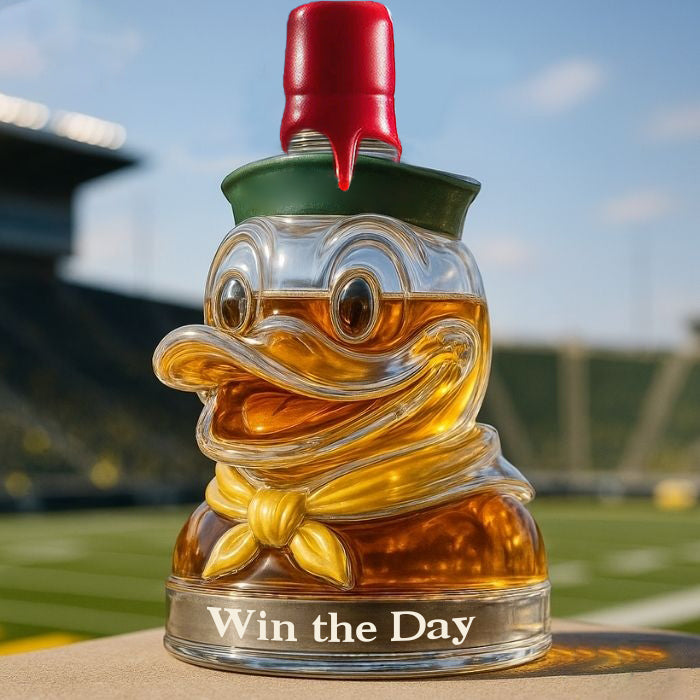 🦆🥃The Oregon Duck Whiskey Bottle