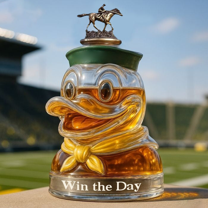 🦆🥃The Oregon Duck Whiskey Bottle