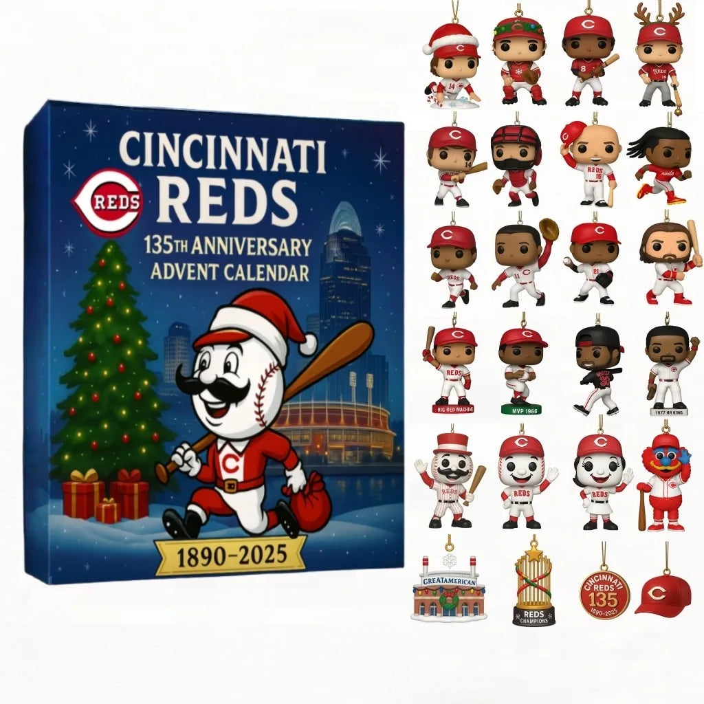 Cincinnati Reds 135th Anniversary 2025 Advent Calendar