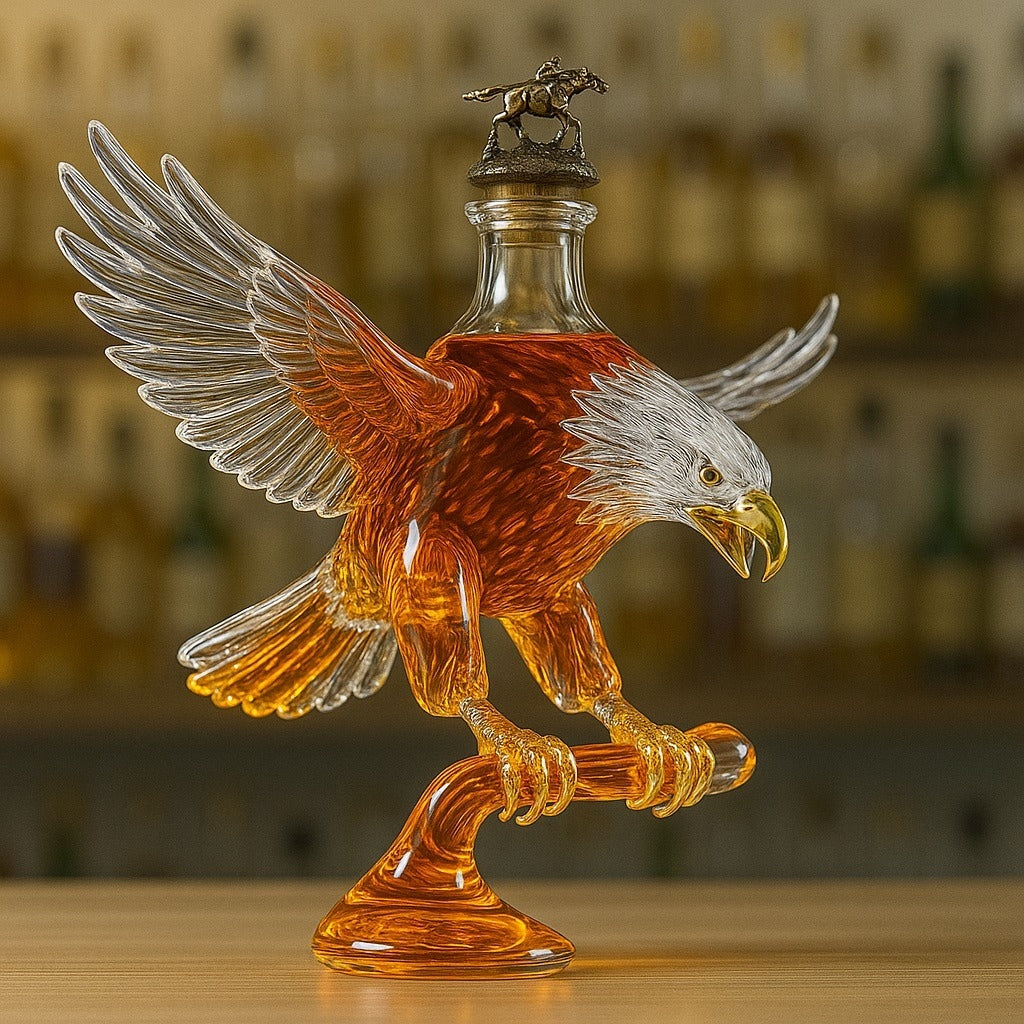 🦅Bald Eagle Whiskey Bottle🍺
