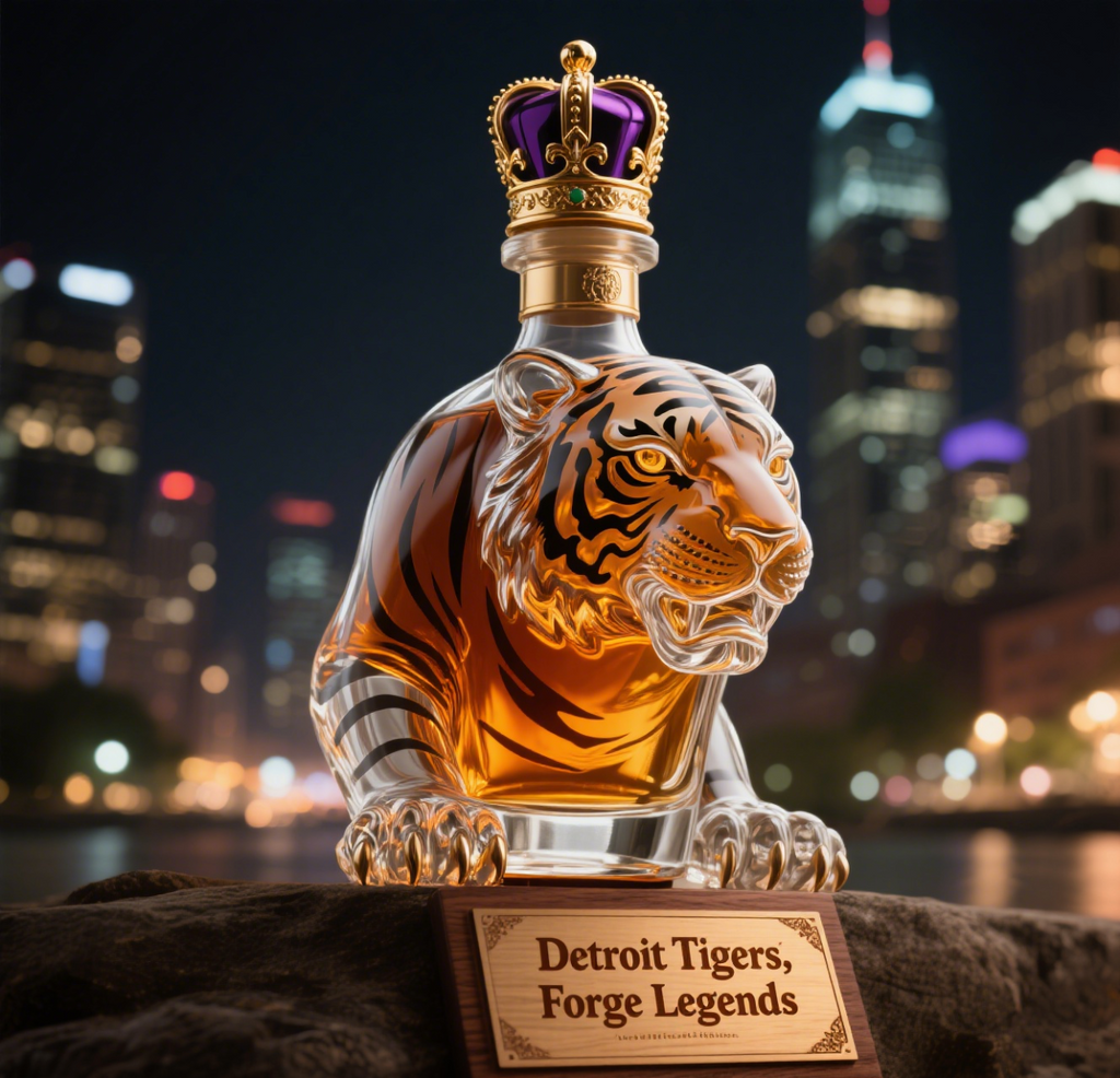 Cincinnati Bengals Whiskey Bottle