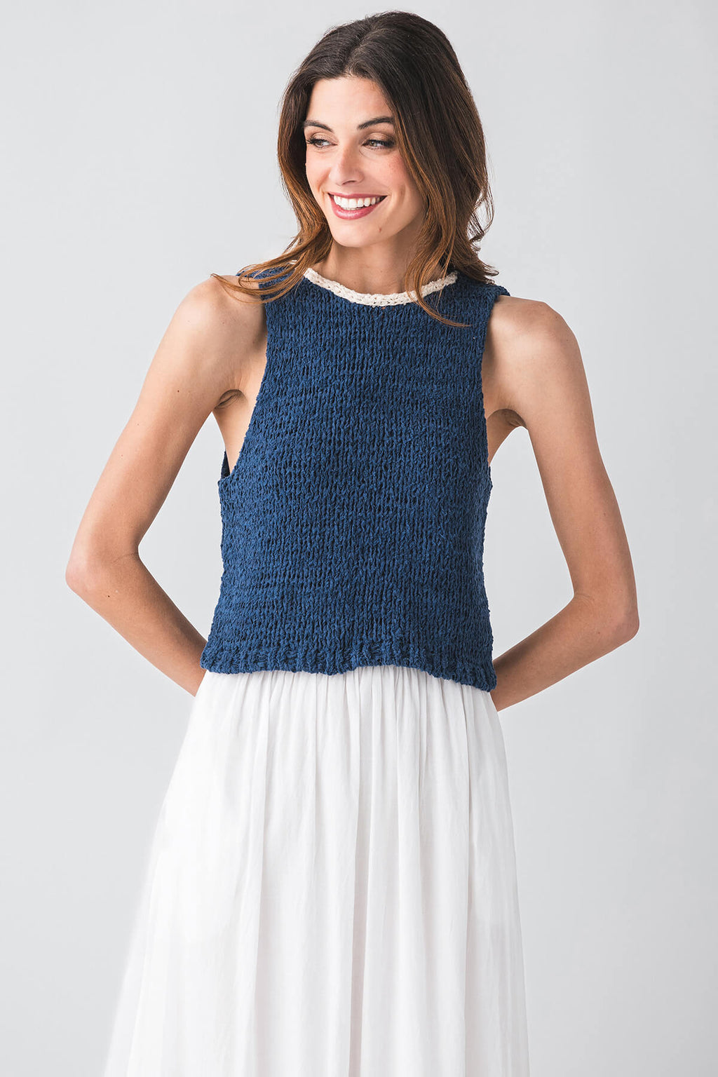 Free People Sicily Sweater Shell