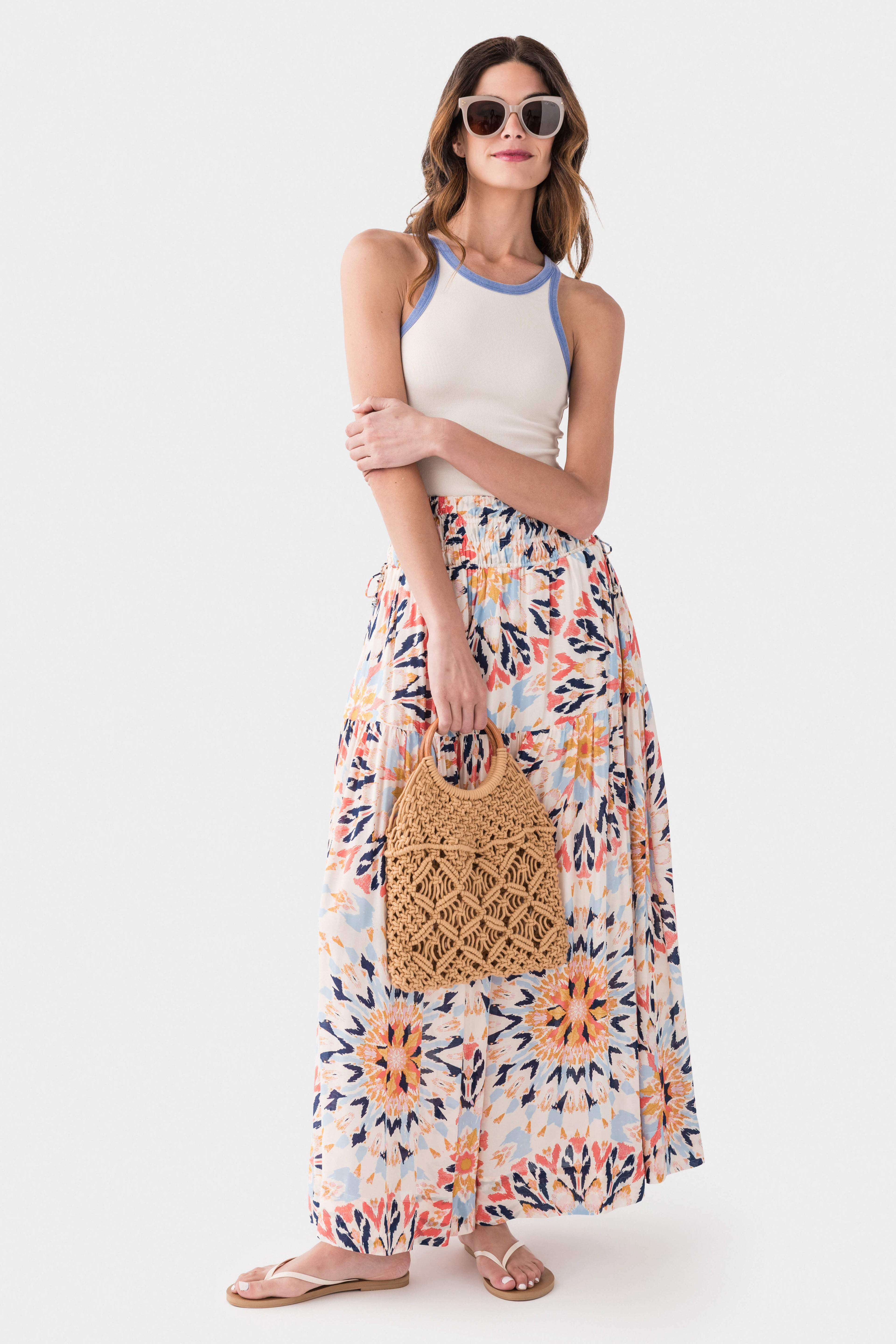 Raisonnel Washed Ringer Tank Top