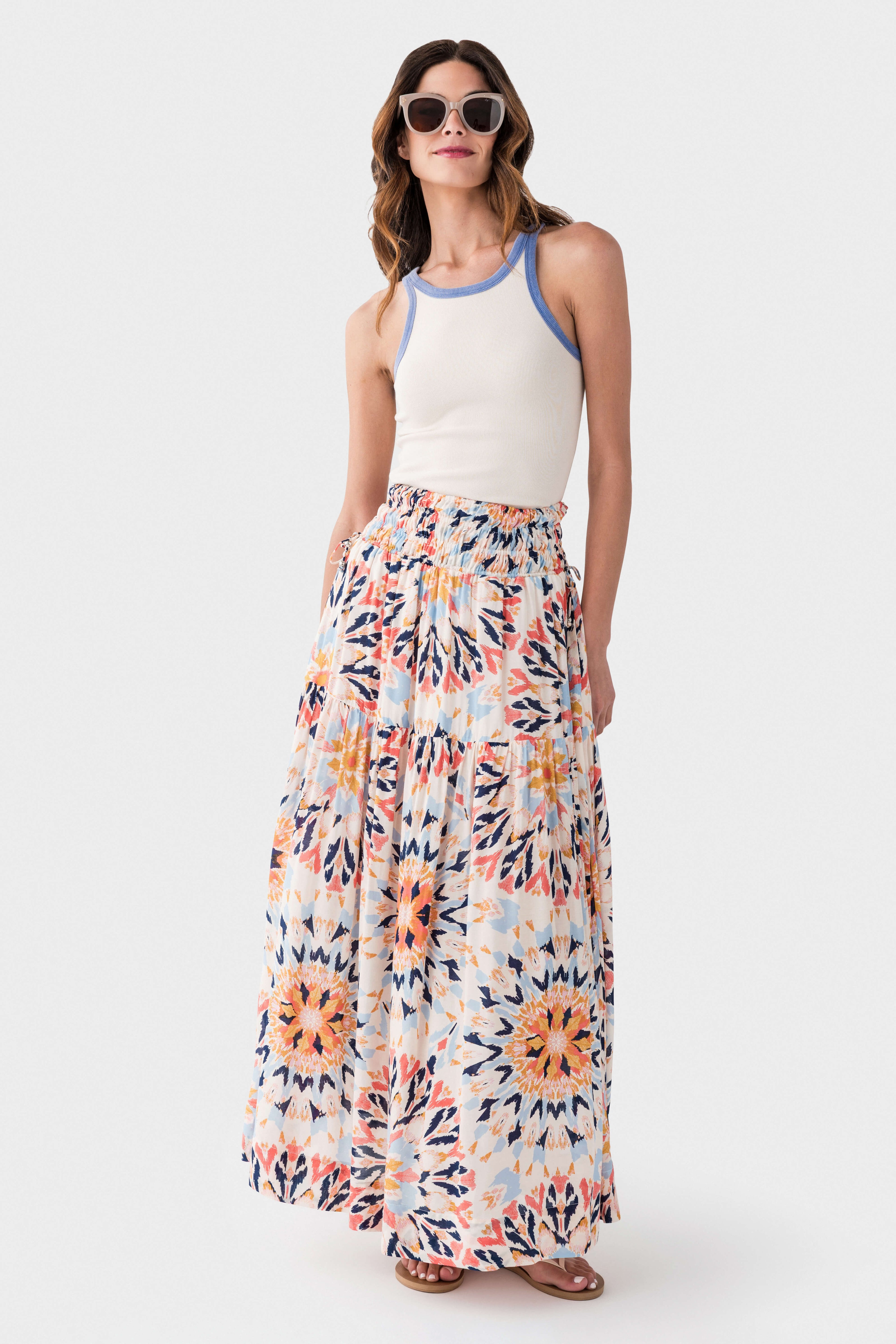 Raisonnel Washed Ringer Tank Top