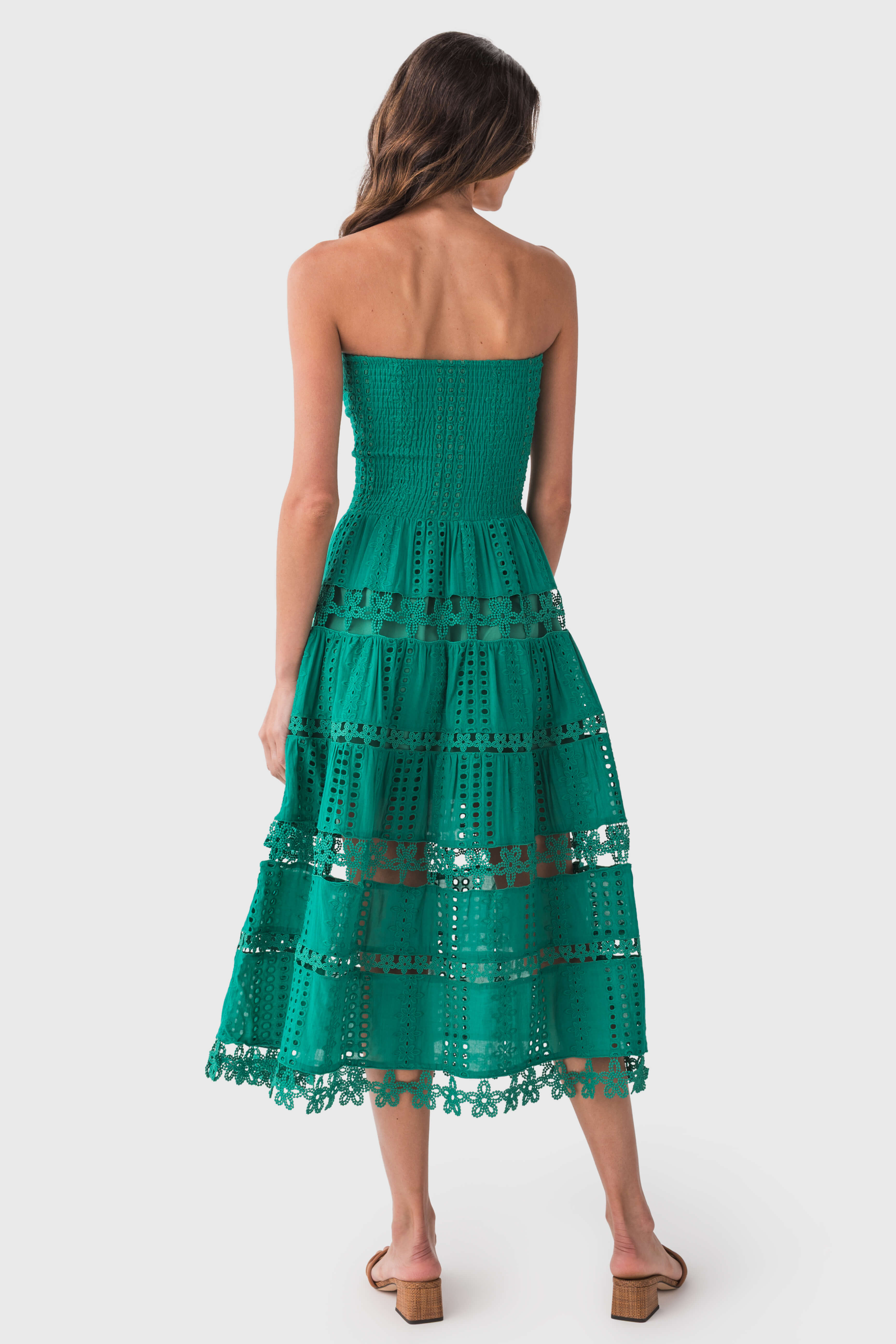 Strut & Bolt Eyelet Lace Tube Dress