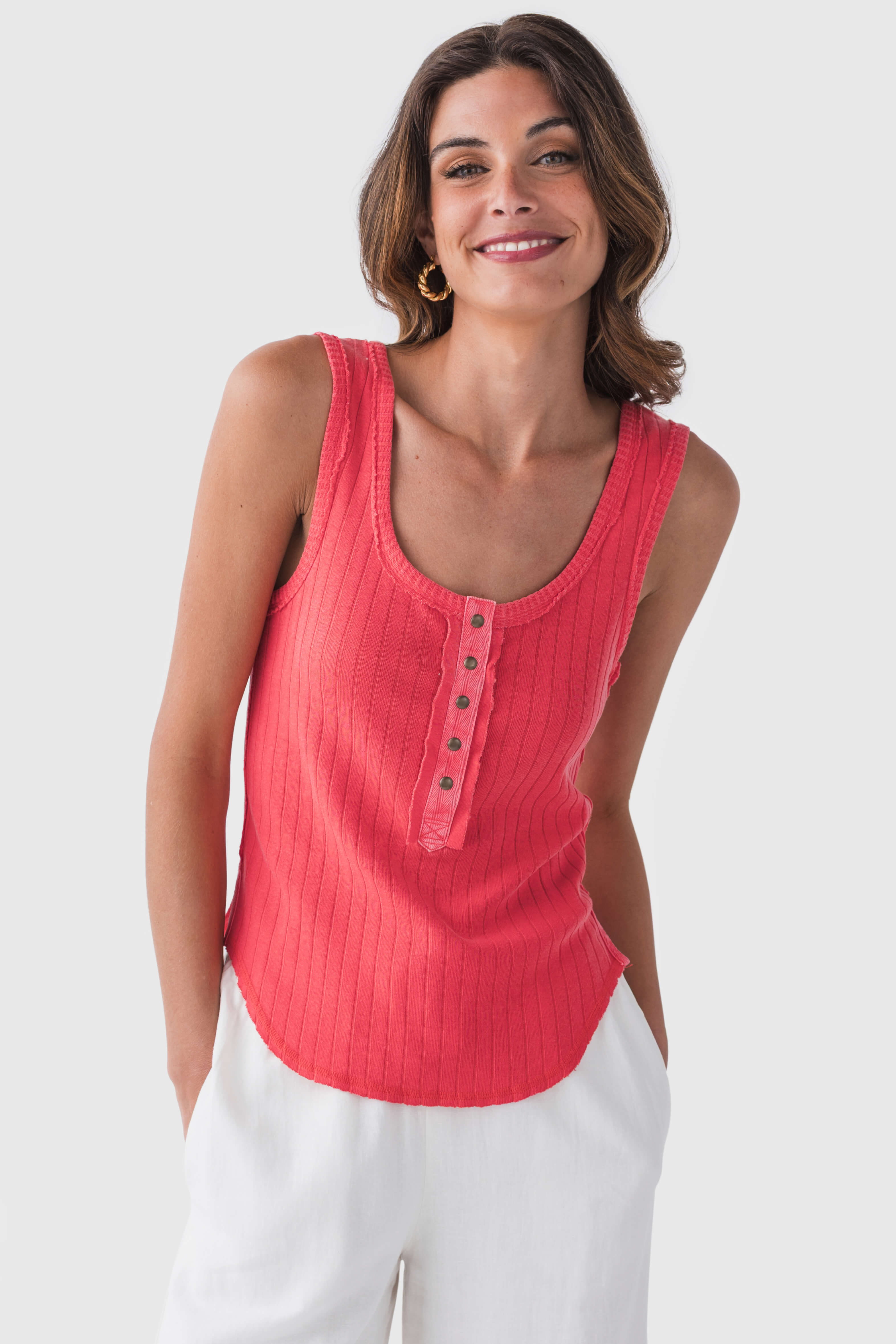 Free People Bryson Henley Tank