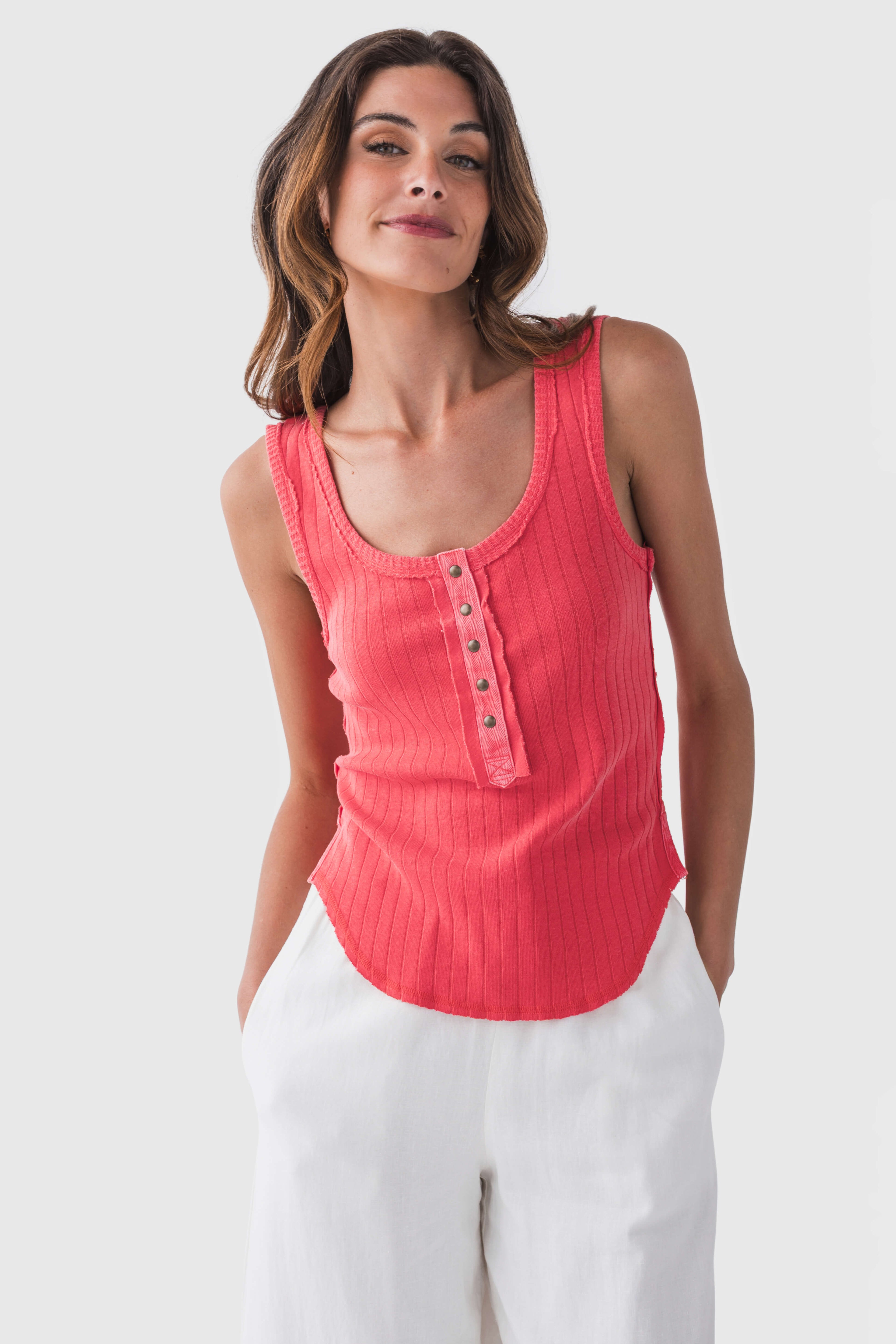 Free People Bryson Henley Tank