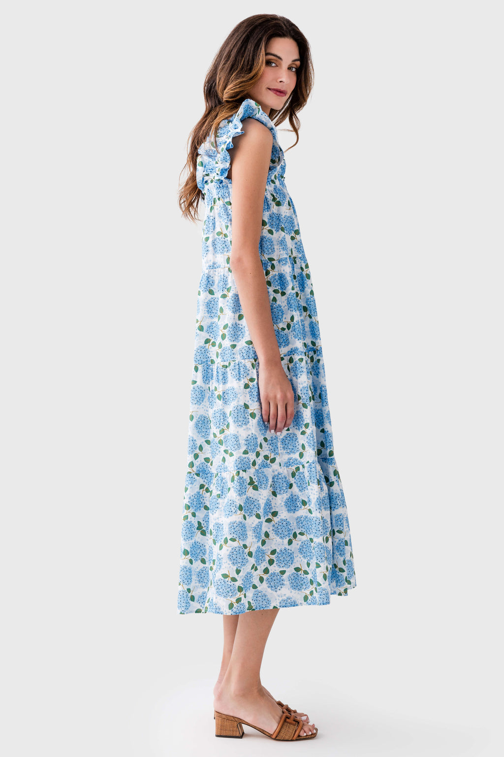 THML Hydrangea Midi Dress