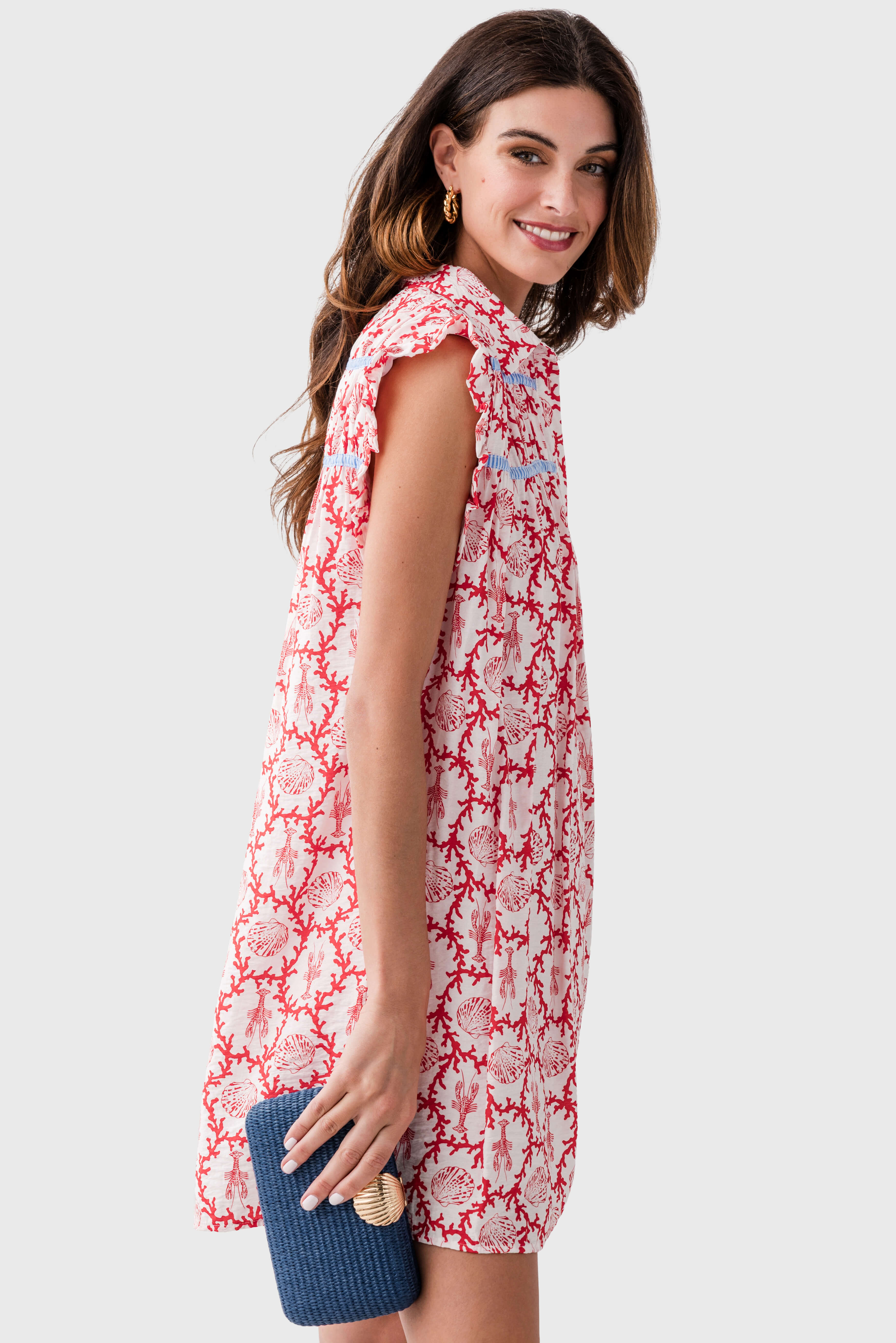 THML Shell Print Dress