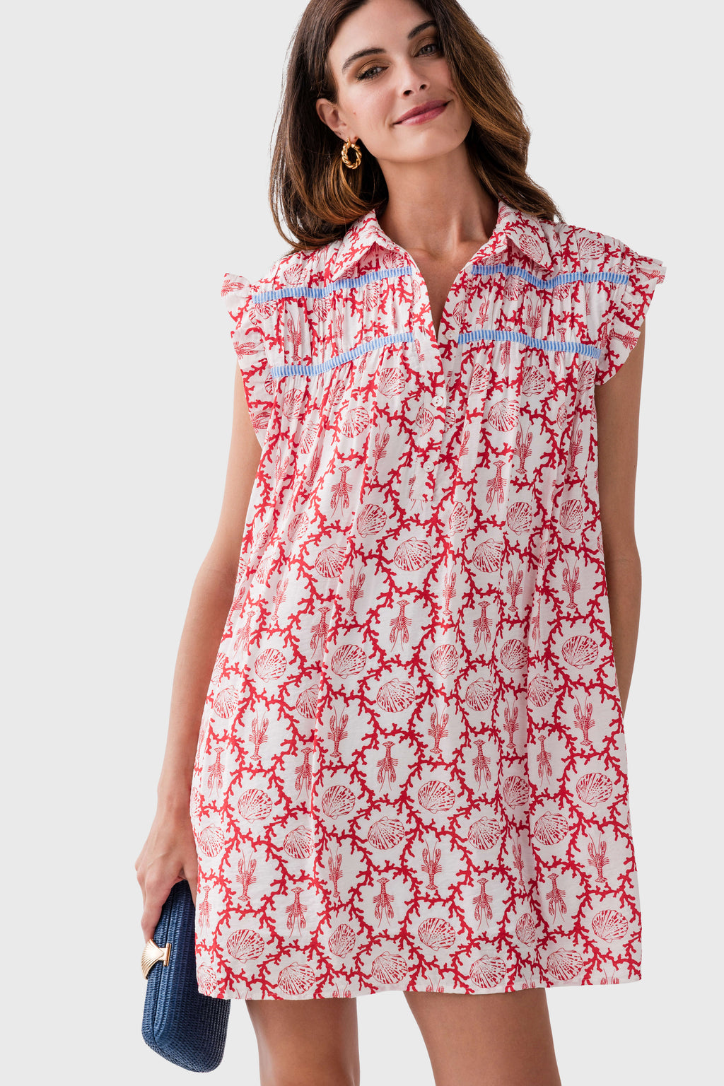 THML Shell Print Dress