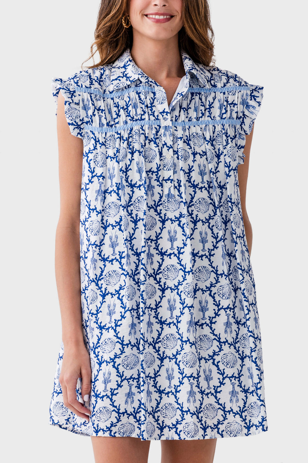 THML Shell Print Dress