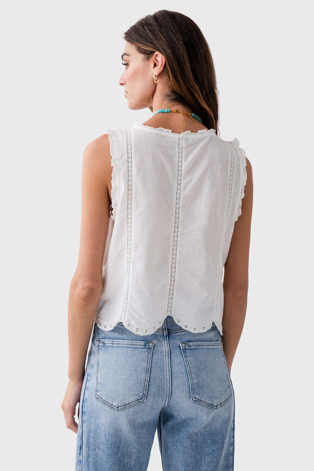 Z Supply Tomi Embroidered Tank