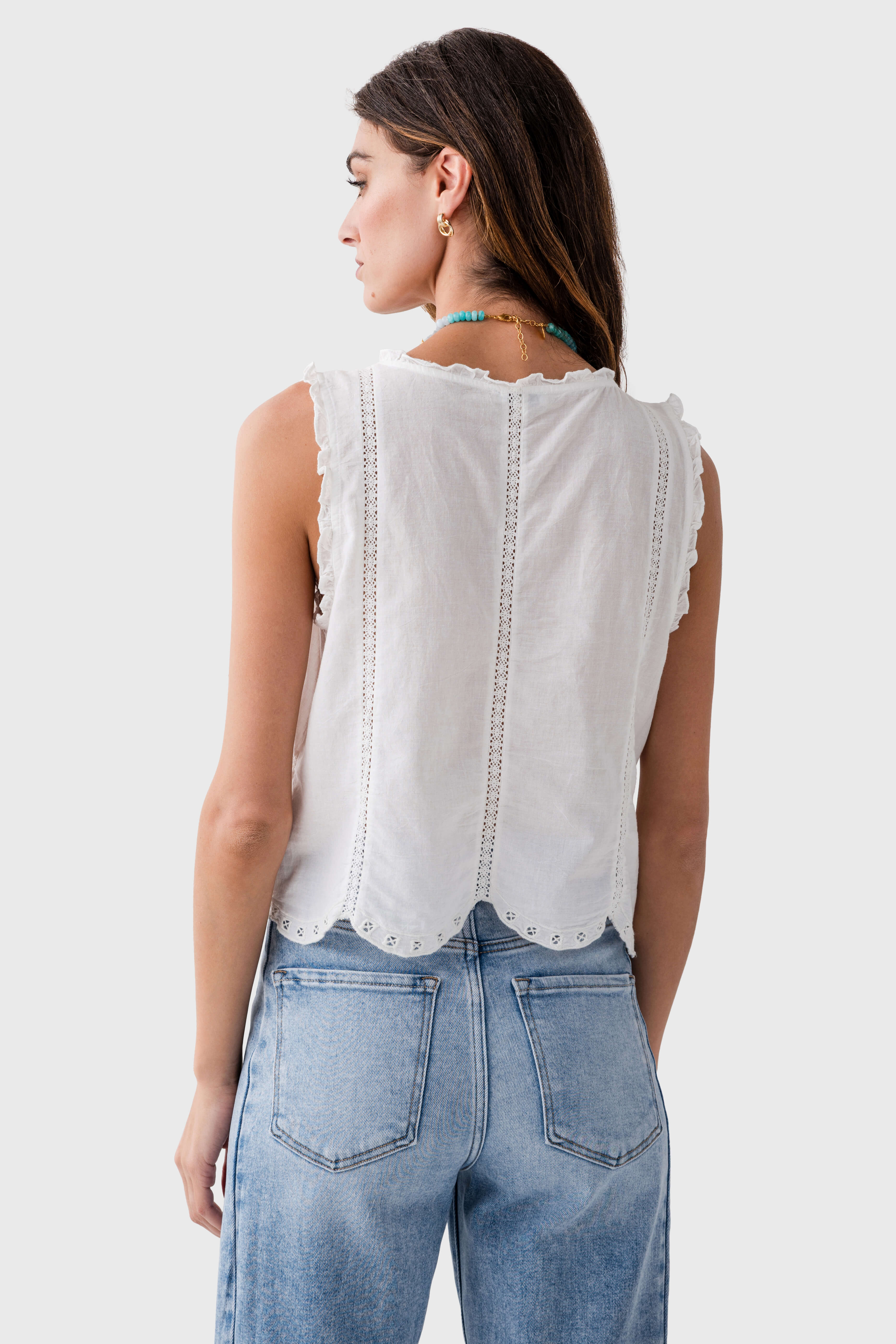 Z Supply Tomi Embroidered Tank