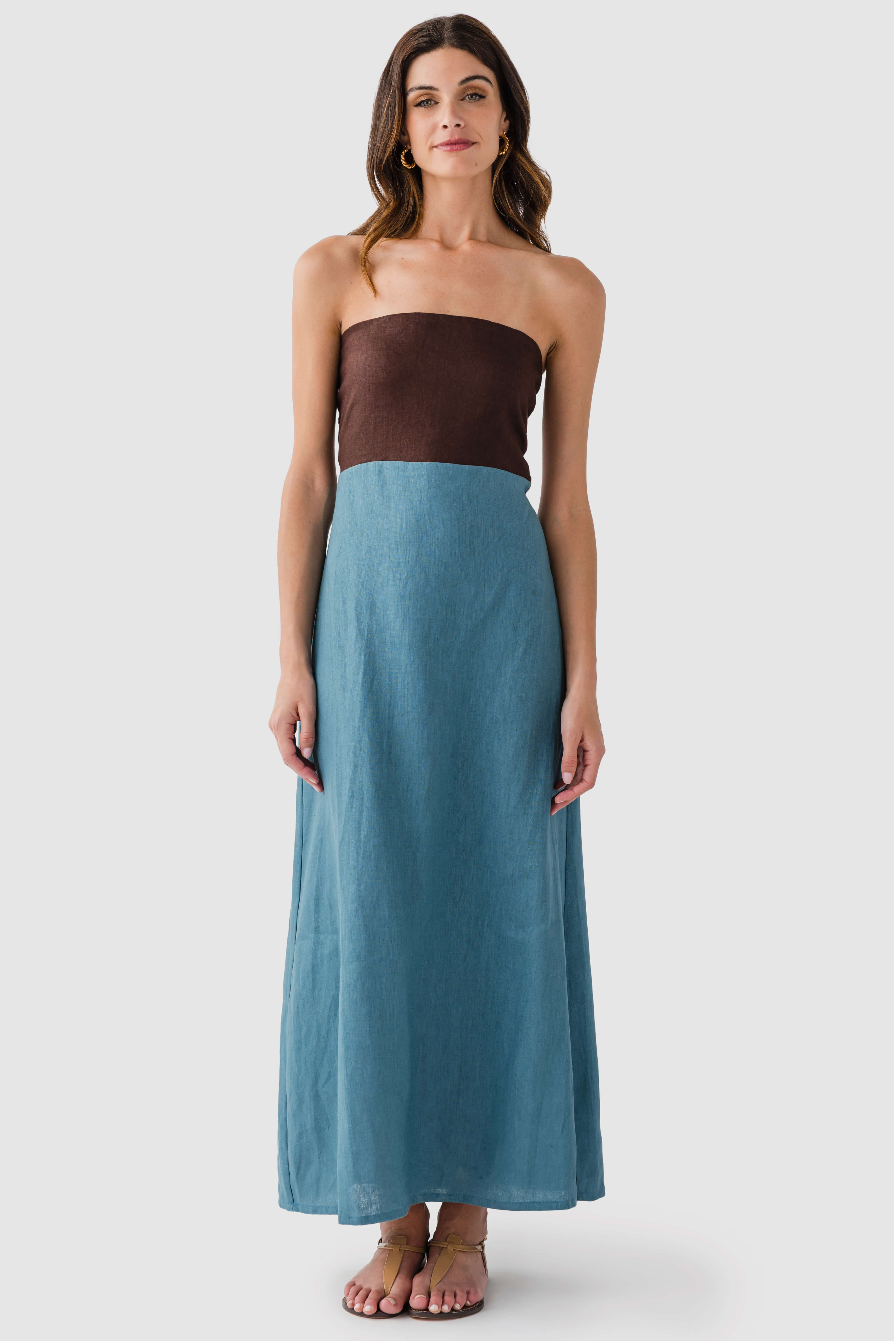 Olivaceous Mei Maxi Dress
