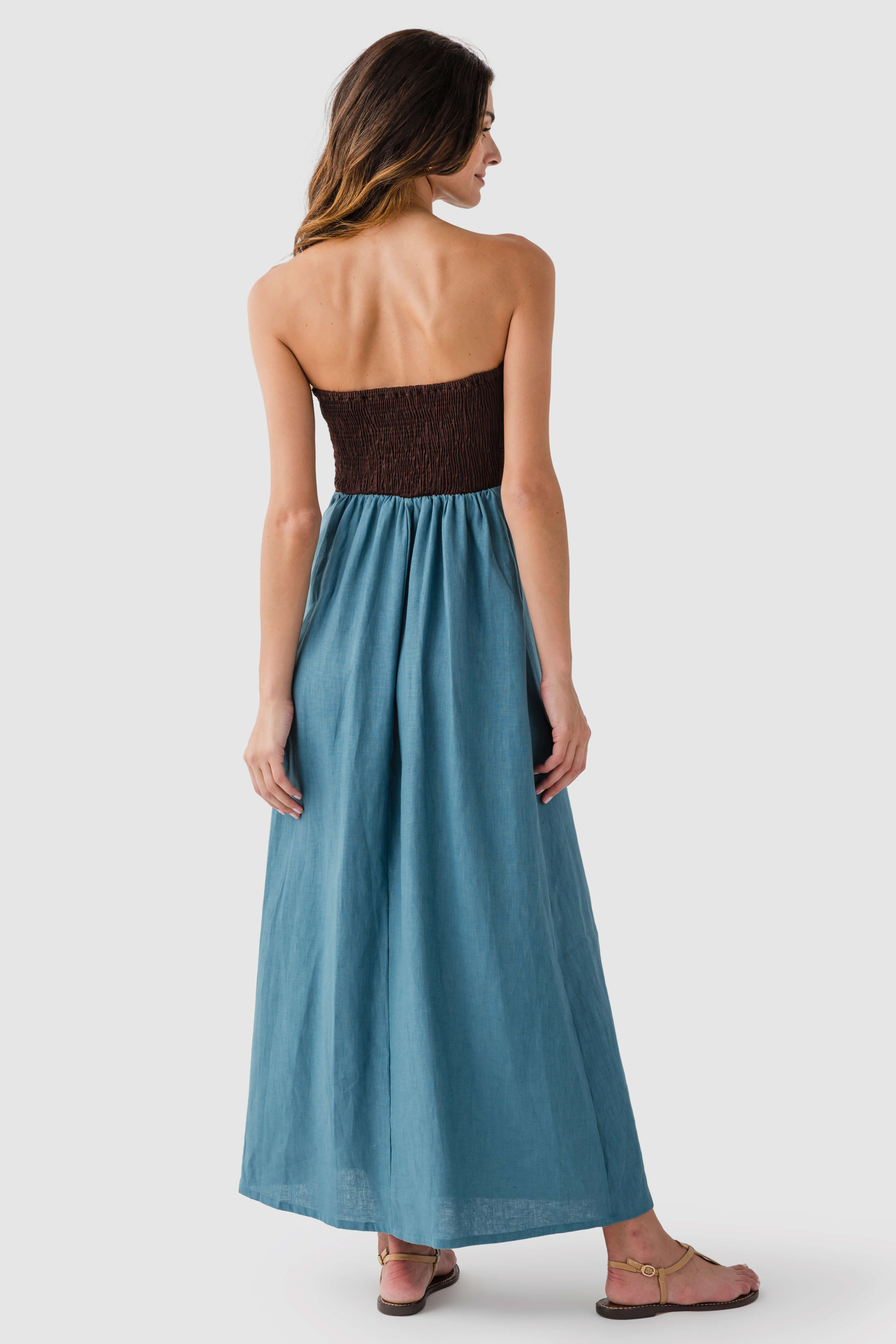 Olivaceous Mei Maxi Dress
