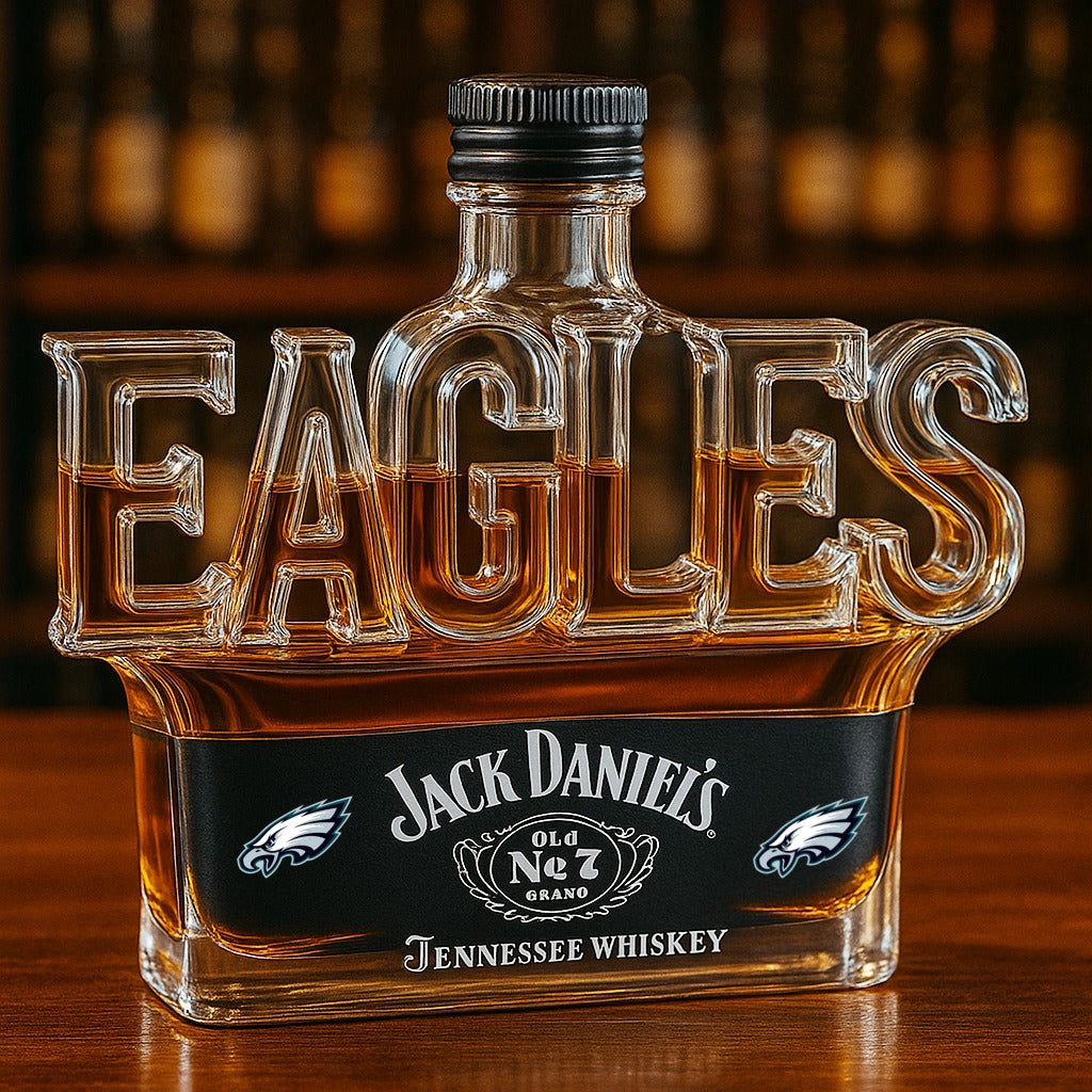 🔥Limited Sale🔥Philadelphia Eagles Whiskey Bottle