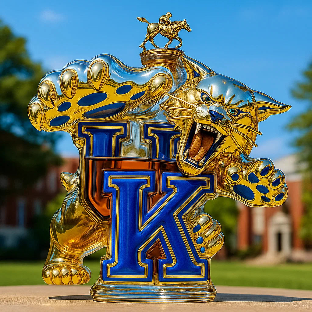 University of Kentucky Wildcats Limited Edition Whiskey Bottle